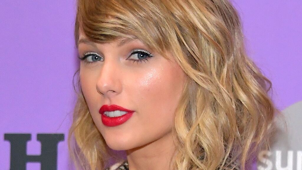 Taylor Swift at Sundance Film Festival last night. Photograph: Neilson Barnard/Getty