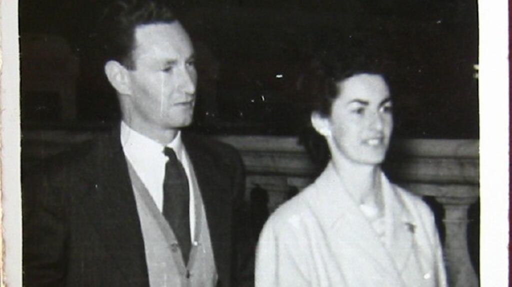Brian Dillon: ‘My parents crossing O’Connell Bridge. It is one of only two photographs of my parents that I own’