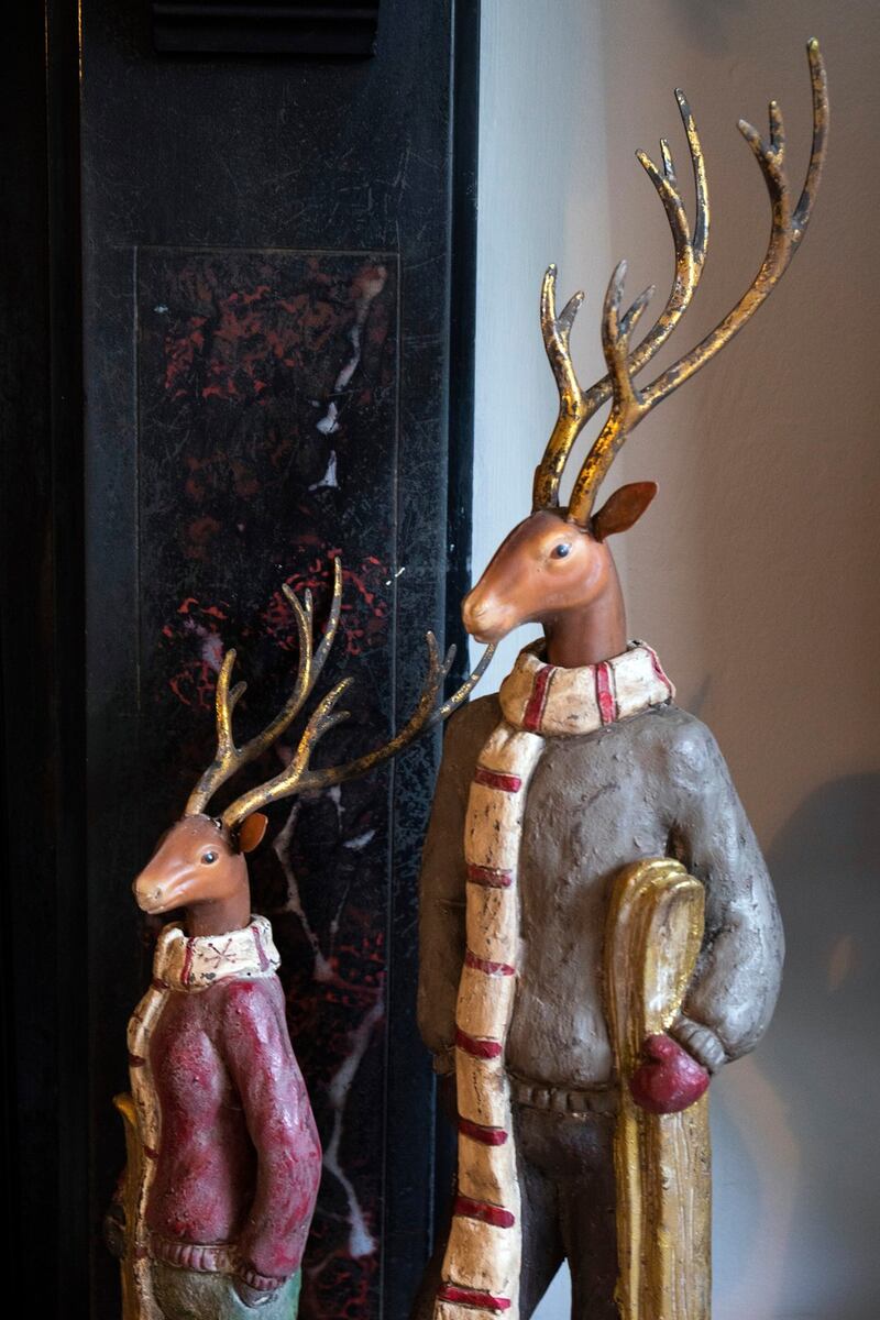 Helen Coughlan’s front room in her Glanmire cottage in Co Cork. Photograph: Clare Keogh
