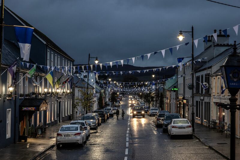 Main Street, Glenties, Co Donegal. Photograph: Finbarr O'Reilly/The New York Times