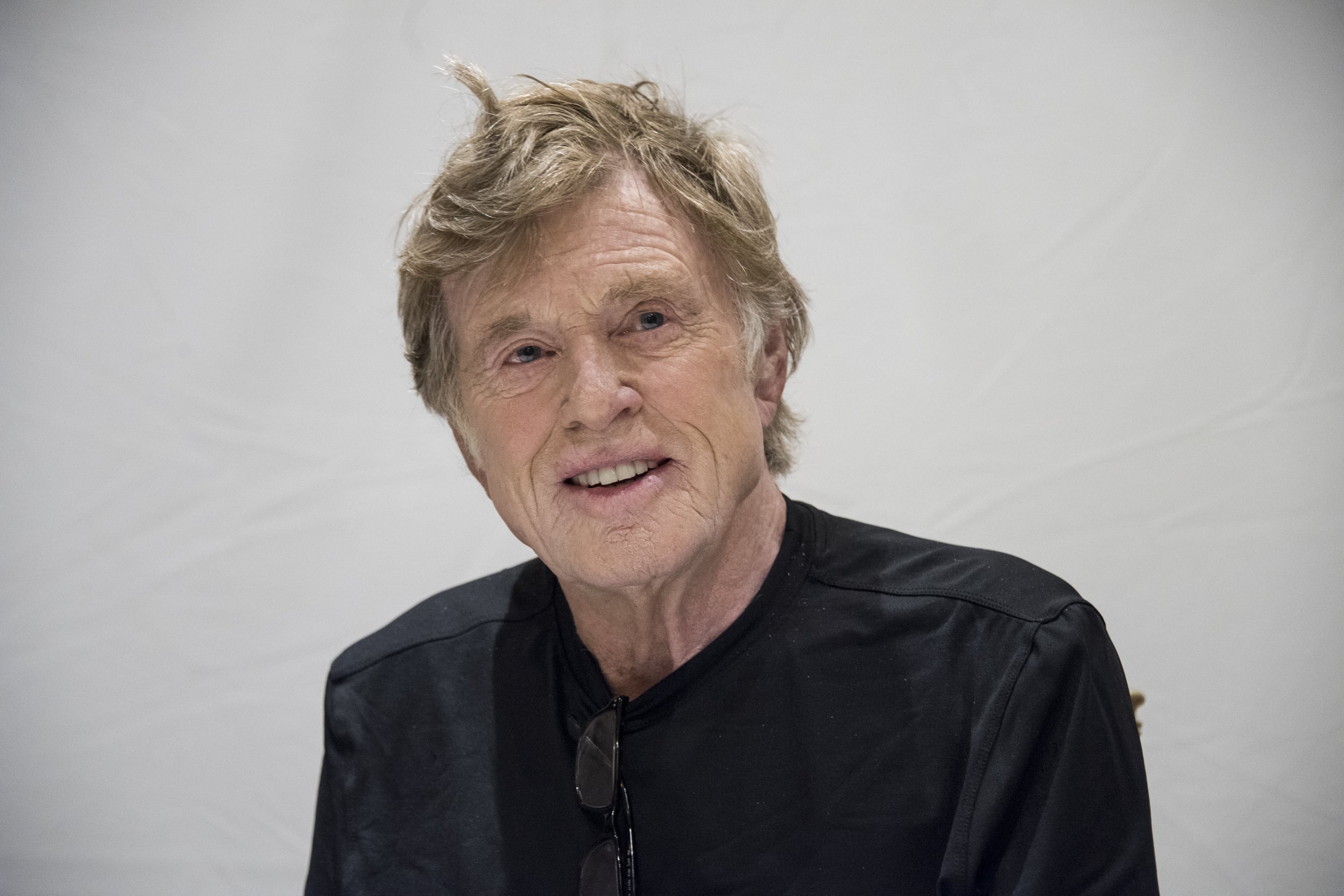 ‘Robert Redford called. He’s at the same number as last night,’ the note said