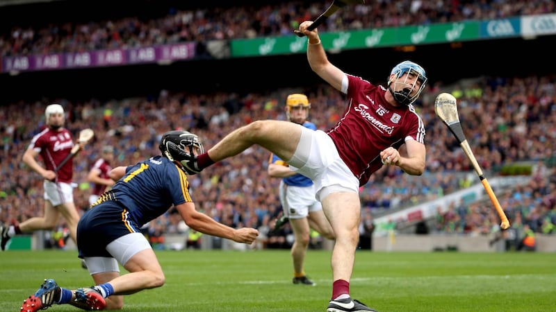 Conor Cooney goes past Tipperary goalkeeper Darren Gleeson during the All-Ireland semi-final. Photo: Ryan Byrne/Inpho