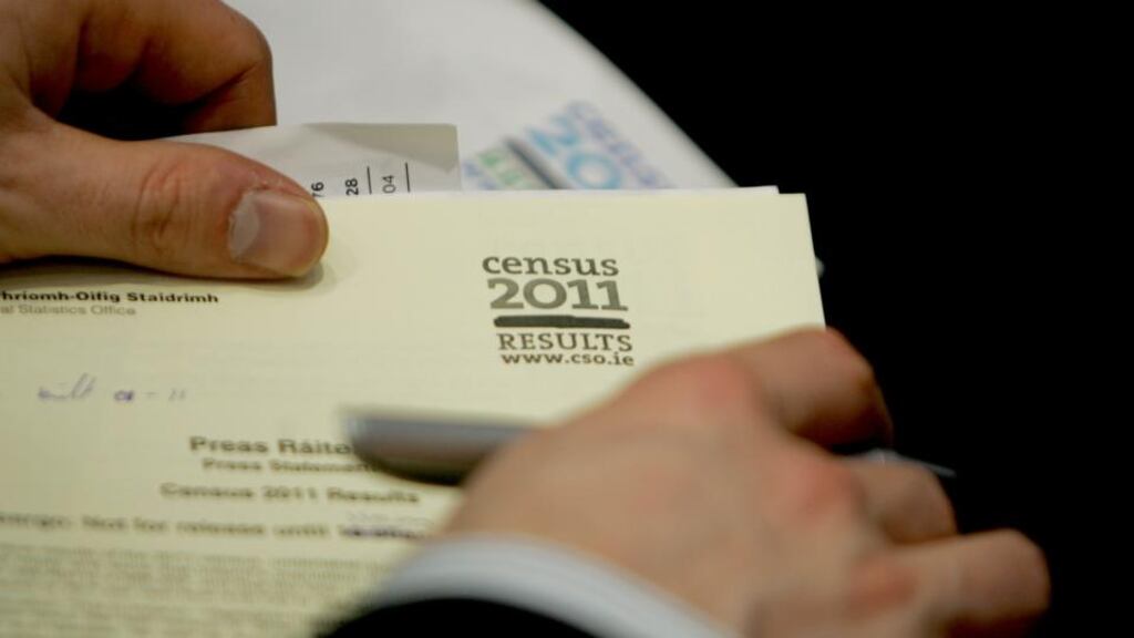 The last census was held in April 2011. (Photograph: David Sleator/The Irish Times)