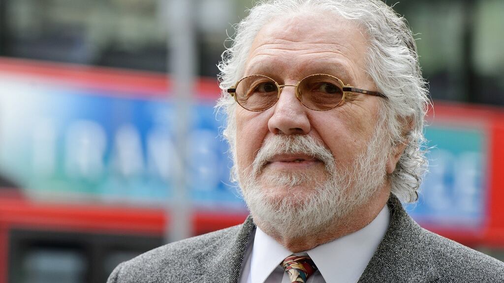 DJ Dave Lee Travis returned to court to face outstanding charges of alleged sex offences today. Photograph: Ben A. Pruchnie/Getty Images