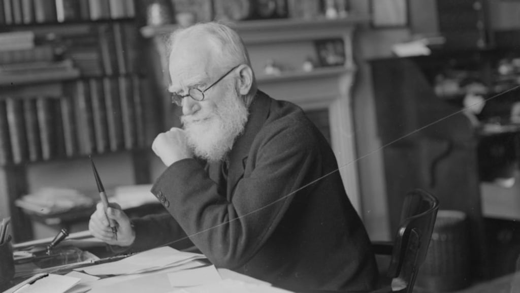 We use “Shavian” to describe things pertaining to our own George Bernard Shaw but it seems that it was Shaw who started this habit. Photograph: Getty Images