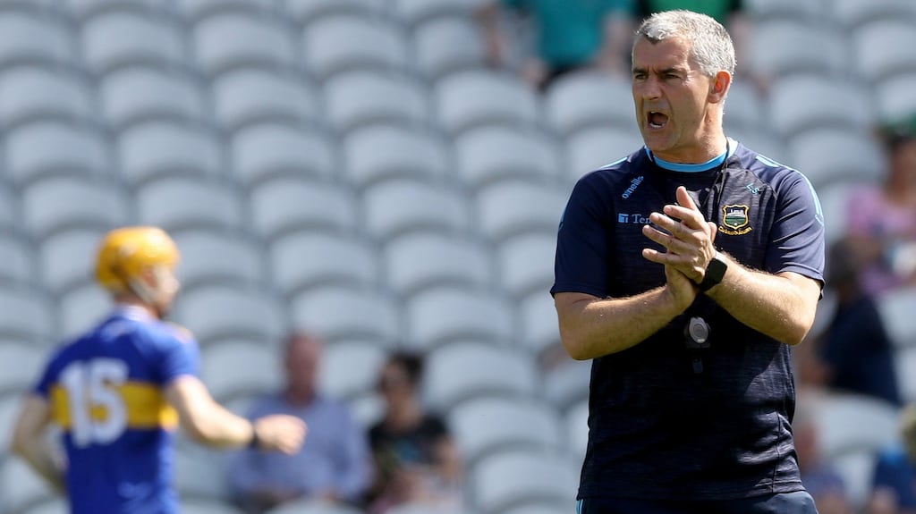 Tipperary manager Liam Sheedy has stepped down from his post. Photo: Lorraine O’Sullivan/Inpho