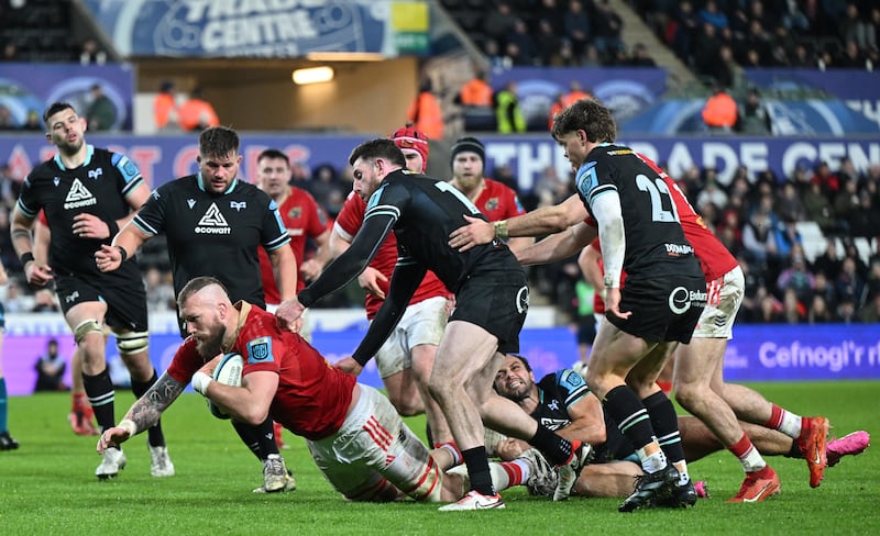 RG Snyman's return to action will be a big boost for Munster against Bulls in Pretoria. Photograph: Ashley Crowden/Inpho