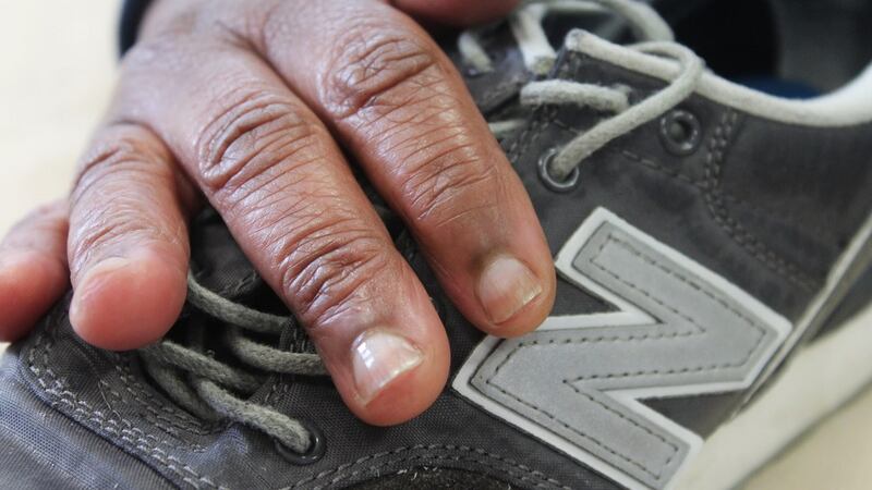 Phyllis (January) - “I was born in 1942 in Barbados. I started school at four and left at 14, then I was instructed in needlework for one year and after that, shorthand/typing. I came to England in 1962 and began working at Krimpy Krisps in Winnersh for two years. I lived in one room and was very homesick for Barbados. I then met my husband in Reading and was married in 1964; we had three children and bought our first house around that time as well. We moved in 1972 to my current house. I returned to work in 1981 to work at Marks and Spencer until retirement in 2002. I enjoy bingo, listening to music, supporting my local church, and walking, which is why I have my trainers in the photo!”