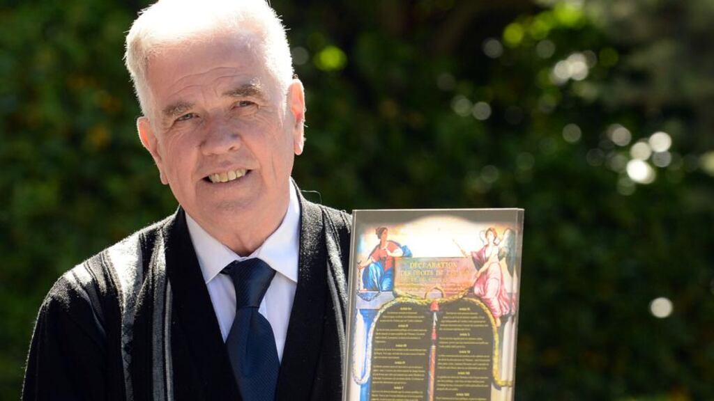 French Human Rights prizewinner Fr Peter McVerry has been urged by Ministerfor the Environment Alan Kelly to be more positive in his comments on the housing and homeless crisis. Photograph: The Irish Times