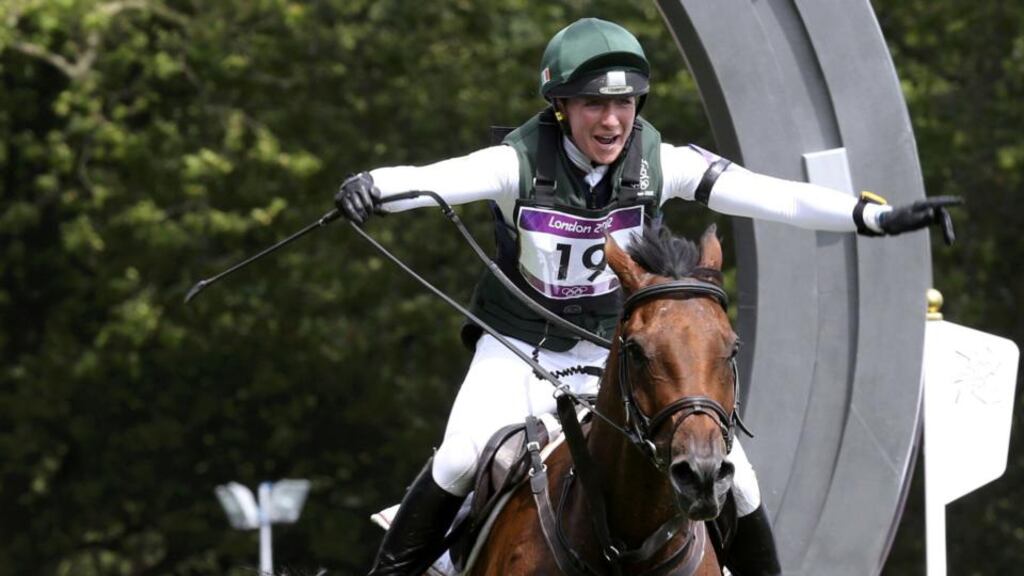 Ireland’s Aoife Clark won the Fidelity Blenheim Palace International Horse Trials in Oxfordshire. Photograph: Eddie Keogh/Reuters