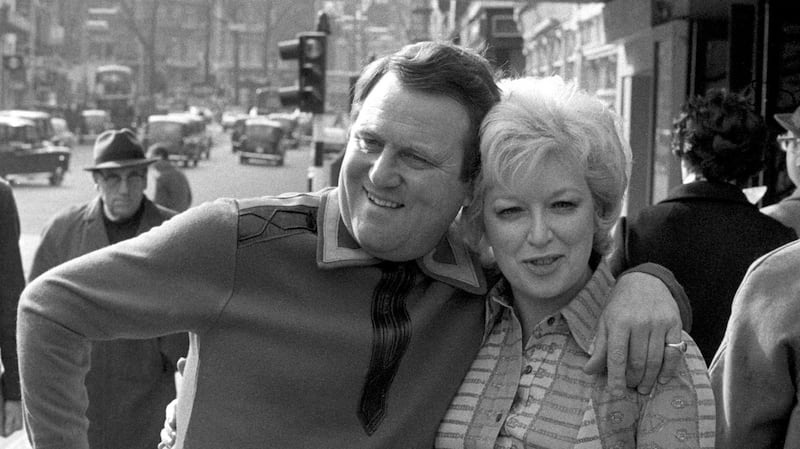 Terry Scott and June Whitfield, stars of sitcom Terry and June, photographed in 1976. File photograph: PA/PA Wire