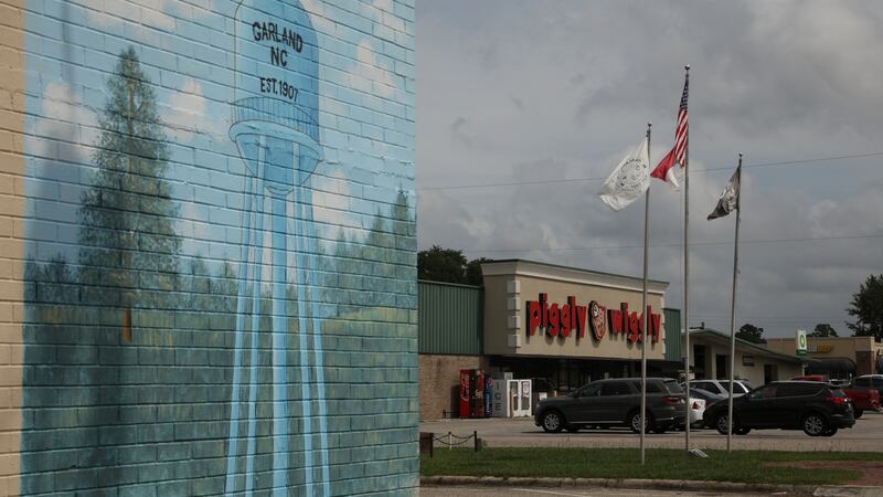 The Piggly Wiggly in Garland, North Carolina, where Joe Williams’s mother Susan Williams worked. Photograph: Travis Dove/ICIJ