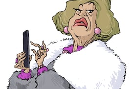 The old dear made a seating plan for her own funeral. She didn’t want ugly people in the first three pews