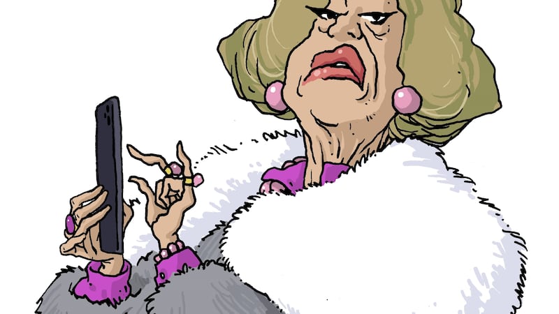 The old dear made a seating plan for her own funeral. She didn’t want ugly people in the first three pews