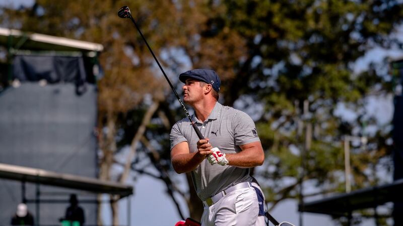 Bryson DeChambeau during his US Open victory at Winged Foot. Photograph: Hilary Swift/NYT