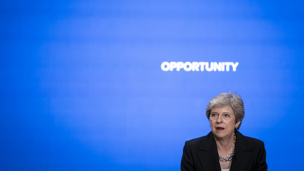 The final round of talks in Brussels was delayed until after the Conservative party conference this week, from which Mrs Theresa May emerged somewhat stronger despite loud opposition from hard Brexiteers. Photograph: Christopher Furlong/Getty Images