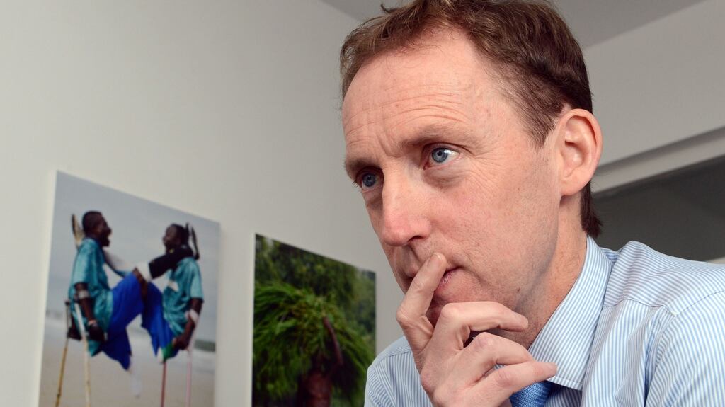 Goal chief executive Barry Andrews: “We work in very difficult environments and I think most of our funders understand that that is the situation.” Photograph: Cyril Byrne