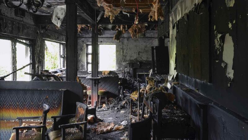 Anthony Haughey, Burnt-Out Bar, Armagh © Anthony Haughey