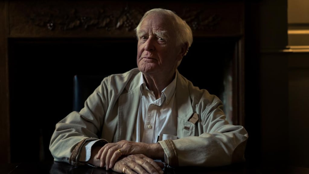 John le Carré in 2017: he ‘will be remembered as perhaps the most significant novelist of the second half of the 20th century in Britain,’ the novelist Ian McEwan said. Photograph: Tom Jamieson/NYT