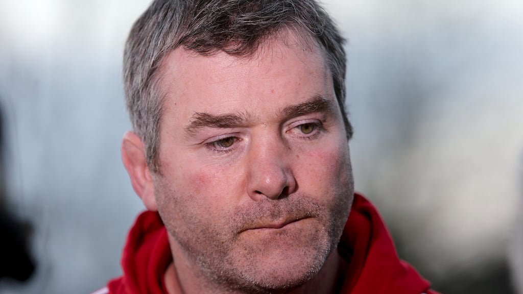 Munster head coach Anthony Foley. Photograph: Donall Farmer/Inpho