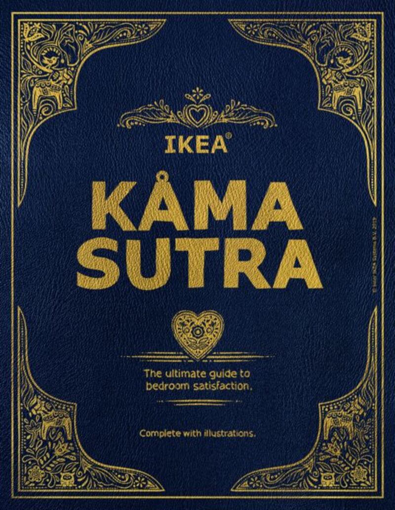 The title comes, of course, complete with a Swedish superdot, giving it an air of Scandinavian authenticity, and it promises to help you to “master the art of loving your bedroom” by exploring “positions” from classic to modern.