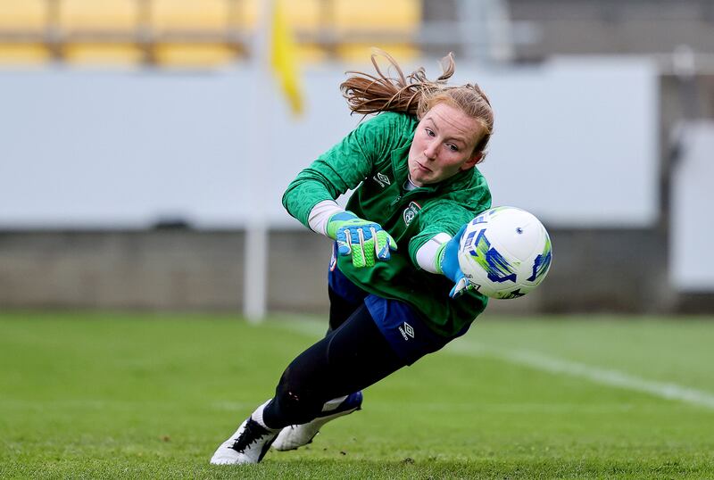Courtney Brosnan was joint-winner of the October award. Photograph: Bryan Keane/Inpho