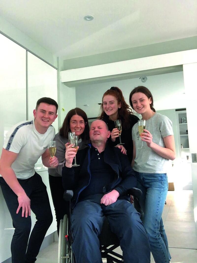 March 2020 – the day Seán moved back home
