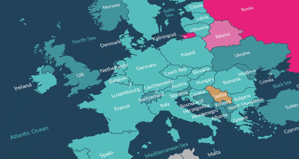 Europe and Russia, 2022: A fast-changing continent in five graphics
