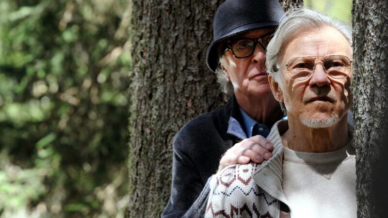 “It’s like we knew each other for a lifetime.” Harvey Keitel with Michael Caine in Youth