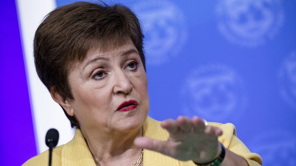 IMF managing director Kristalina Georgieva: “With the crisis still spreading, the outlook is worse than our already pessimistic projection.”