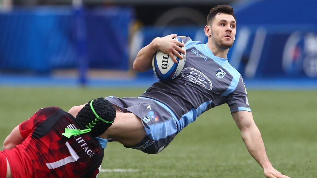 Tomos Williams will make his Six Nations debut for Wales against France. Photograph: Geoff Caddick/AFP/Getty
