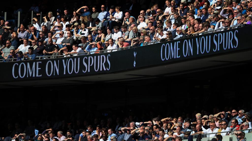Three Tottenham Hotspur fans have received indefinite bans for reselling their Champions League final tickets on a touting website. Photo: Marc Atkins/Getty Images