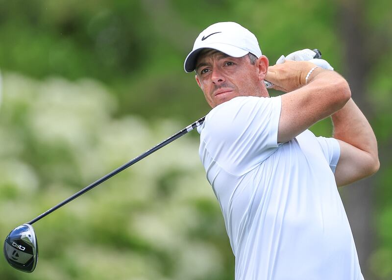 Northern Ireland's Rory McIlroy is in the top five long-drivers. Photograph: David Cannon/Getty Images