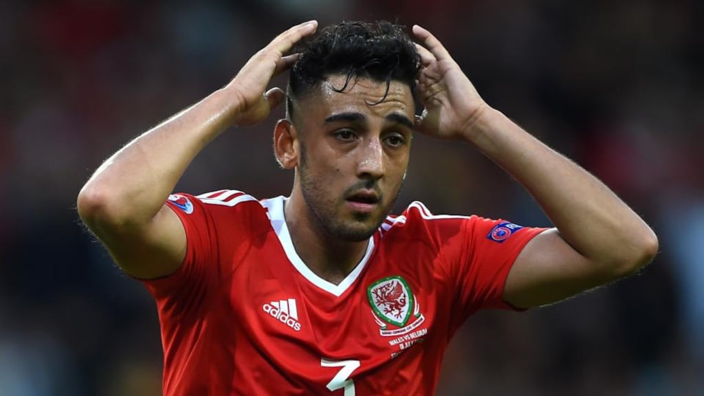 Neil Taylor is set to feature for Aston Villa against Norwich City on Saturday. Photograph: Joe Giddens/PA