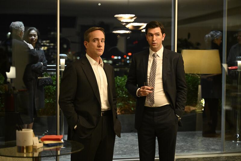 Succession: Tom Wambsgans and Cousin Greg. Photograph: Sky/HBO