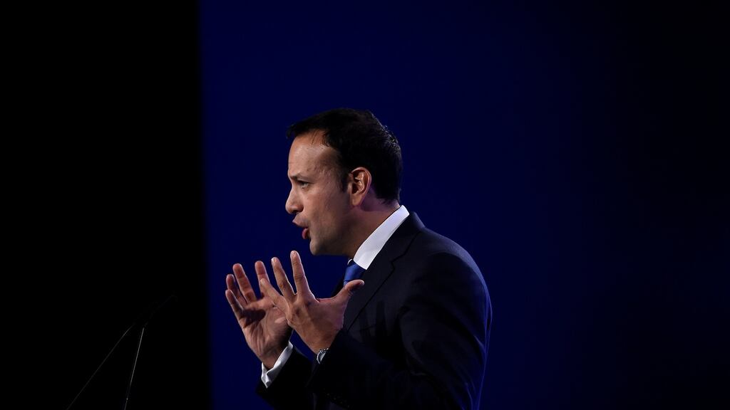 Taoiseach Leo Varadkar said the introduction of the rent pressure zones meant 60 per cent of renters had rent certainty and control. Phoograph: Clodagh Kilcoyne/Reuters