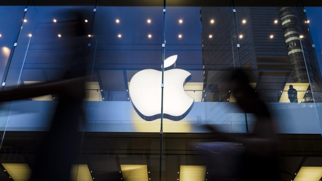 Apple: Mazzucato points out that almost all of the major technological innovations that have made the company its billions were originally funded by the public sector, sourced from public wealth. Photograph: S3studio/Getty