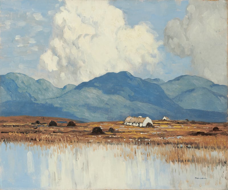 Paul Henry, Connemara Cottages 120,000-160,000