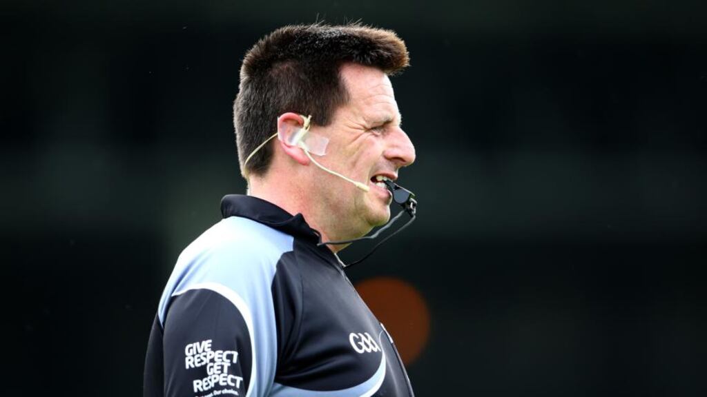 Brian Gavin has been cleared to referee Sunday’s All-Ireland hurling semi-final between Kilkenny and Waterford. Photograph: Inpho
