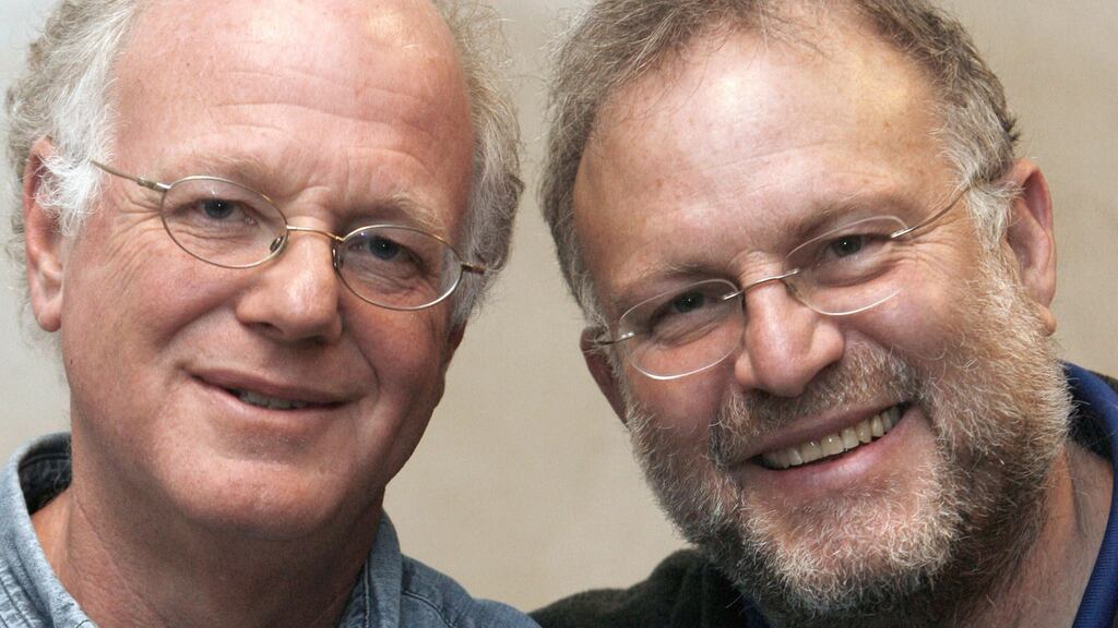 Vermont ice-cream entrepreneurs Ben Cohen and Jerry Greenfield in 2010. File photograph: Toby Talbot/AP Photo