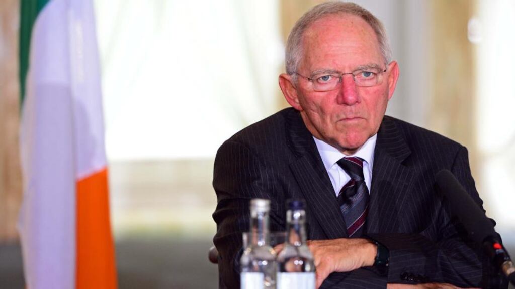 German finance minister Wolfgang Schäuble: “My feeling is that we’re not much further forward from Monday.” Photograph: Eric Luke