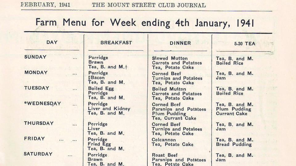 A square meal for the working man