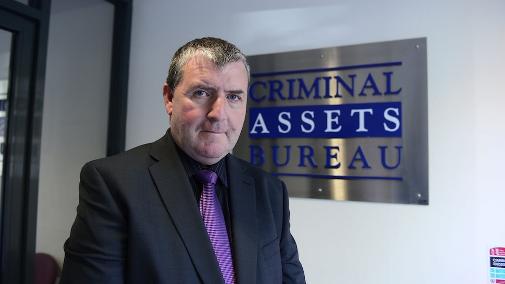 The head of the Criminal Assets Bureau Det Chief Supt Pat Clavin. Photograph: Cyril Byrne/The Irish Times.