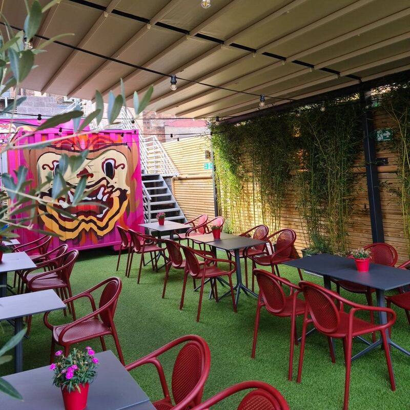 The Secret Garden at Saba on Baggot Street, in Dublin 2