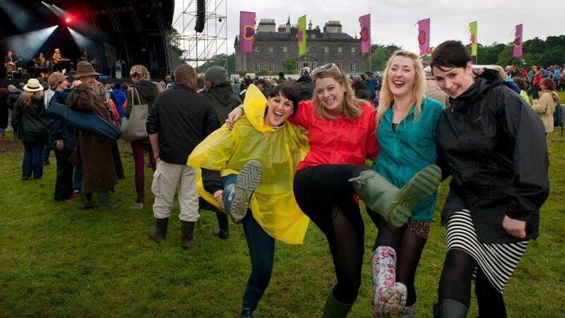 Early success: the first incarnation of the festival, in Westport. Photograph: Michael Mc Laughlin