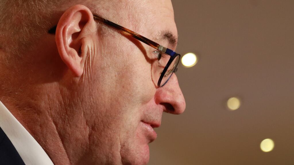 EU commissioner Phil Hogan is facing calls to resign over his attendance at a golf society event in Co Galway. File photograph: Nick Bradshaw/The Irish Times