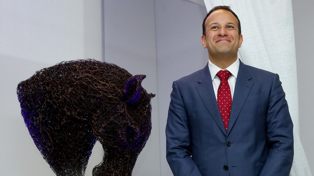 Leo Varadkar has asked for campaign spending limits to be imposed by Fine Gael, in a move seen as raising the issue of the family wealth of his rival, Minister for Housing Simon Coveney. Photograph: Maxwellphotography.ie