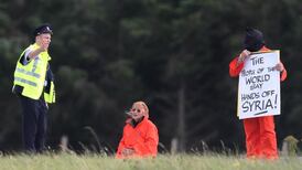 Anti-war activists arrested over Shannon protest