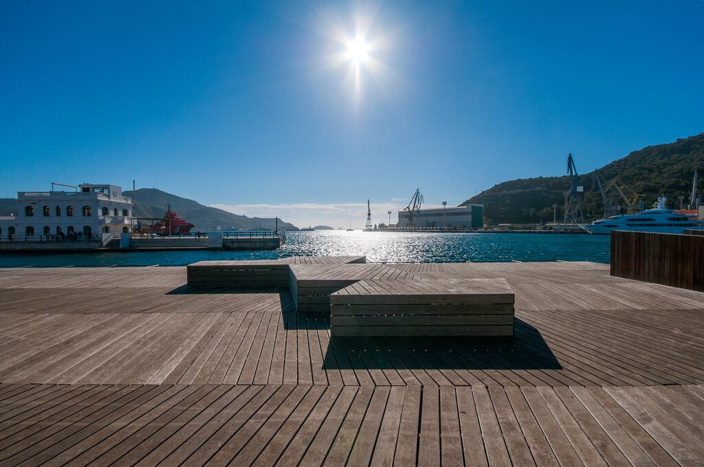 The port of Cartagena in Murcia, Spain. Last year close to 400,000 animals were exported from the port and a total of 534,000 from the whole of Spain. Photograph: AP
