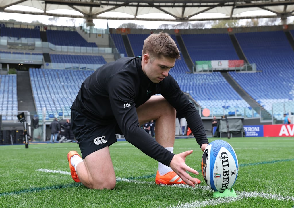 Recalled Jack Crowley is under pressure to re-ignite an attack which looked blunt last week. Photograph: Billy Stickland/Inpho